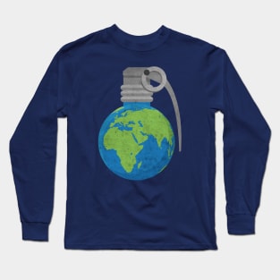 World Grenade Long Sleeve T-Shirt